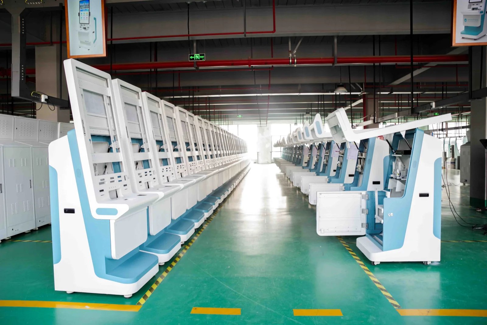 Usingwin kiosk and touchscreen batch production